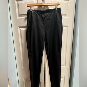 Liquid Leggings/Vegan Leather Leggings by Akira